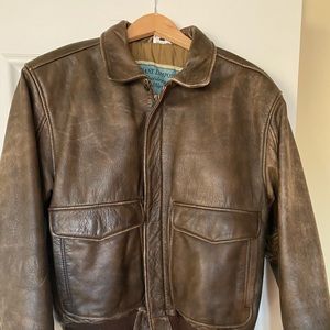 Vintage Aeropostale Leather Jacket